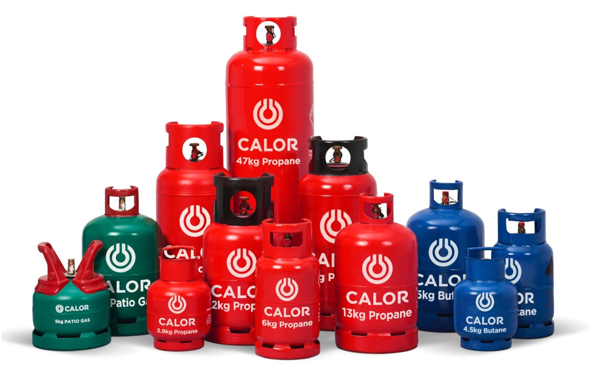 Calor gas bottles
