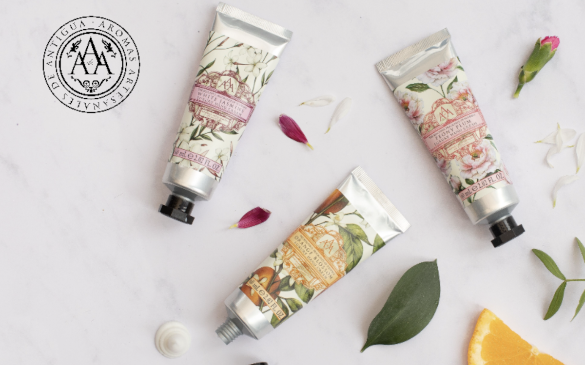 Selection of hand creams